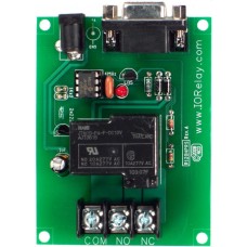 RS-232 1-Channel High-Power Relay Controller with Serial Interface LOW COST